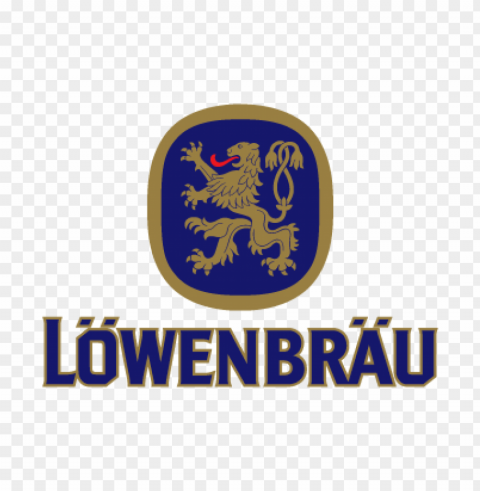 lowenbrau bavarian beer vector logo PNG images with transparent space