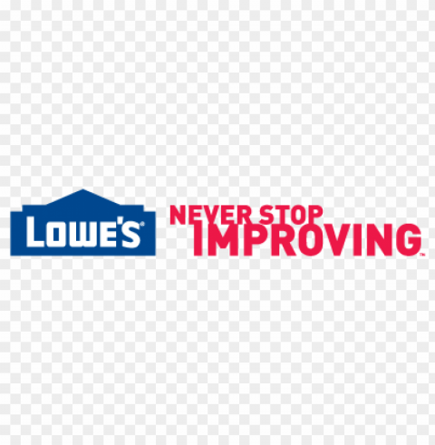 lowes logo vector free PNG images for advertising