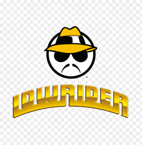 lowrider vector logo free download Isolated Artwork on Transparent Background PNG