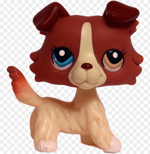 lps collie with different colored eyes PNG images with alpha mask