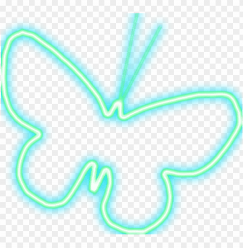 luces de neon - mariposa de luz Free PNG images with alpha transparency compilation