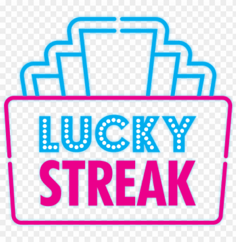 lucky streak PNG with transparent overlay