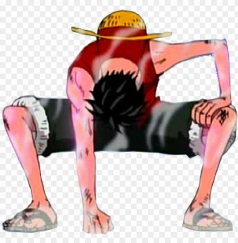 luffy 2nd gear - one piece luffy gear second Transparent Background Isolated PNG Illustration