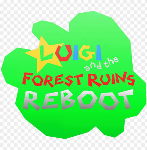 luigi and the forest ruins rebooted PNG images with no background comprehensive set
