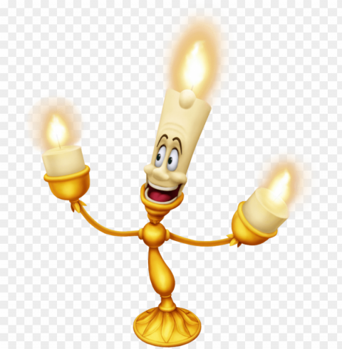 lumiere beauty and the beast cartoon image - beauty and the beast characters Transparent PNG images for printing