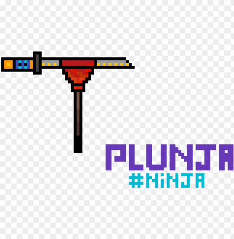 lunge pickaxe from fortnite - fortnite pickaxe pixel art Isolated Character on HighResolution PNG