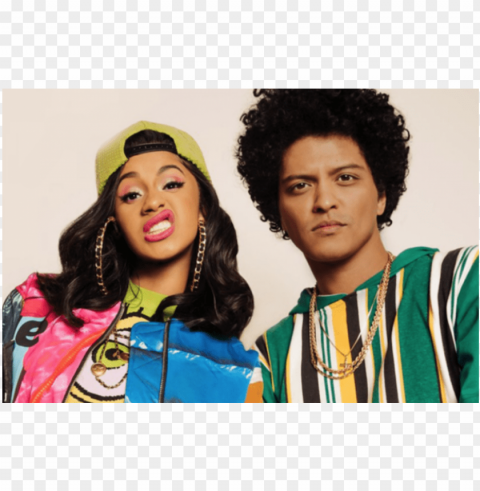 lyrics to please me by bruno mars and cardi b - 90s fashion women party PNG design elements