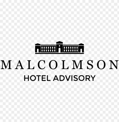 m a l c o l m s o n logo black - ecom favor bag light brown kate aspen - solid PNG transparent pictures for projects
