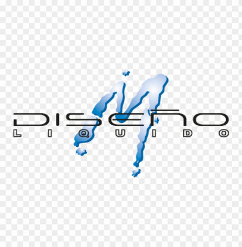 m diseno liquido vector logo download free Transparent PNG Isolated Item
