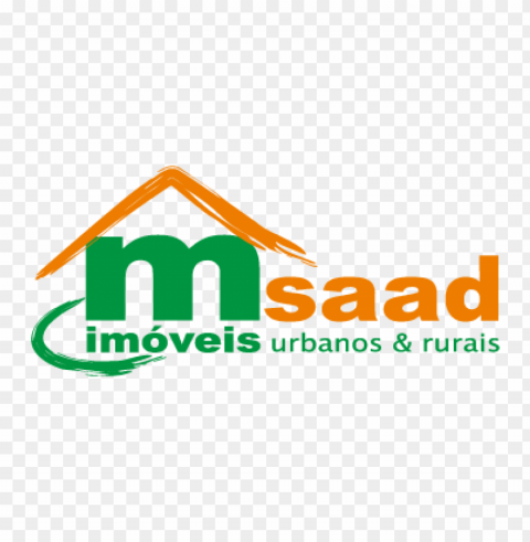 m saad imoveis vector logo download PNG with no background for free