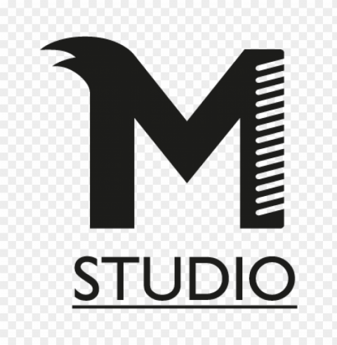 m studio vector logo free download PNG transparent graphics for projects