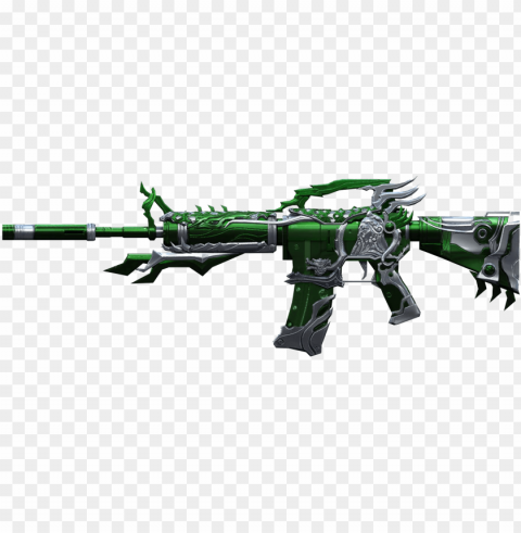 m4a1-s gspirit green - elite force vfc avalo Transparent PNG Object Isolation