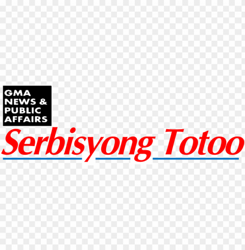 ma news serbisyong totoo - gma news and public affairs logo Isolated Artwork in Transparent PNG