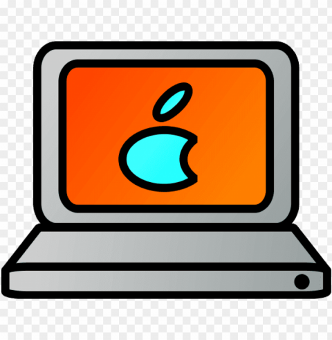 mac book Isolated Icon with Clear Background PNG