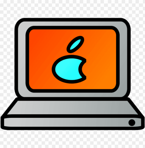 Mac Book Isolated Icon With Clear Background PNG