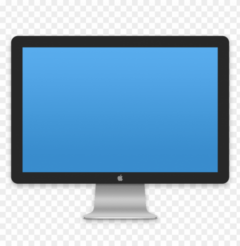 Mac Desktop Isolated PNG Graphic With Transparency