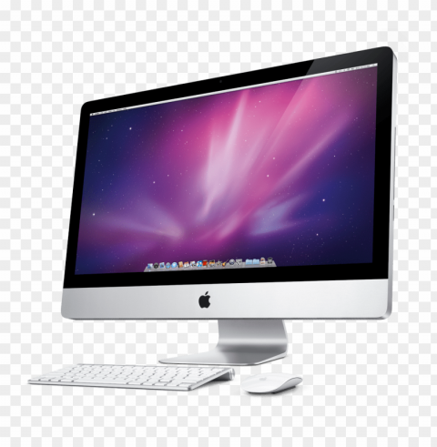 mac desktop Isolated PNG on Transparent Background