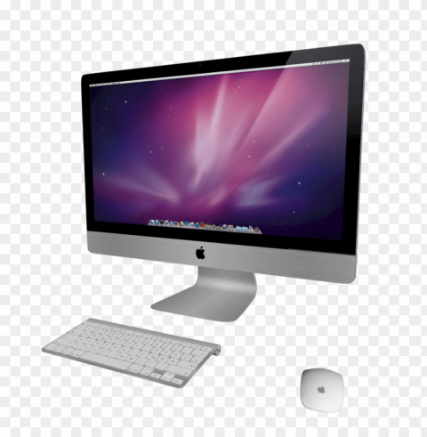 mac desktop Isolated Subject in Clear Transparent PNG