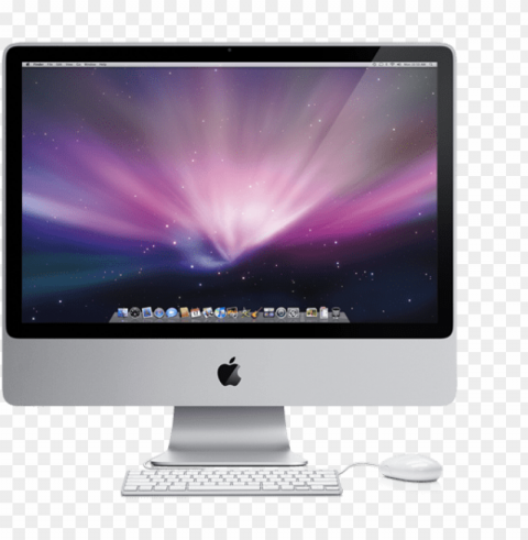 mac desktop Isolated Subject in Transparent PNG Format