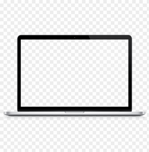 mac laptop Transparent PNG Image Isolation