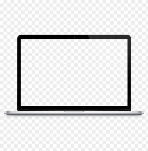 Mac Laptop Transparent PNG Image Isolation