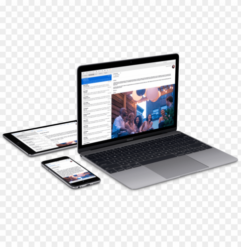 mac laptop PNG Image Isolated with Transparent Detail