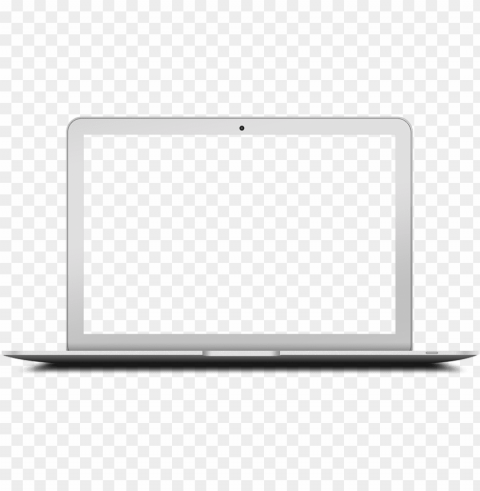 mac laptop screen Isolated Character on Transparent PNG