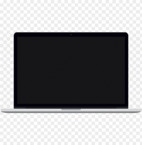mac laptop screen Isolated Design Element in HighQuality Transparent PNG