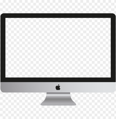 mac laptop screen Isolated Design Element in Transparent PNG