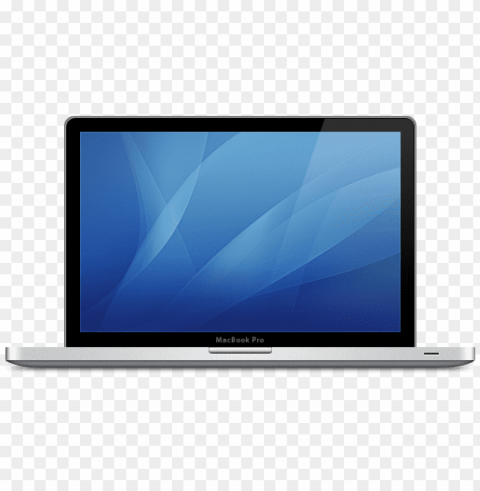 mac laptop screen Isolated Graphic on Clear Background PNG
