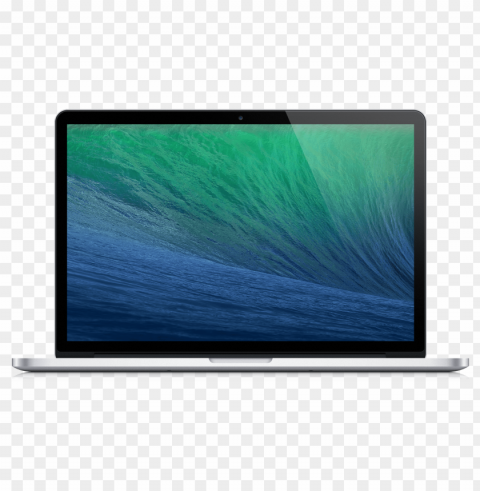 Mac Laptop Screen PNG Isolated Subject With Transparency