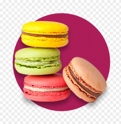 macaron food clear background PNG images transparent pack