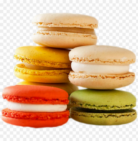macaron food no background PNG photo with transparency