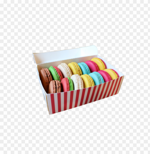 macaron food file PNG images for graphic design