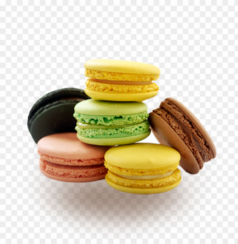macaron food free PNG images with clear alpha channel broad assortment