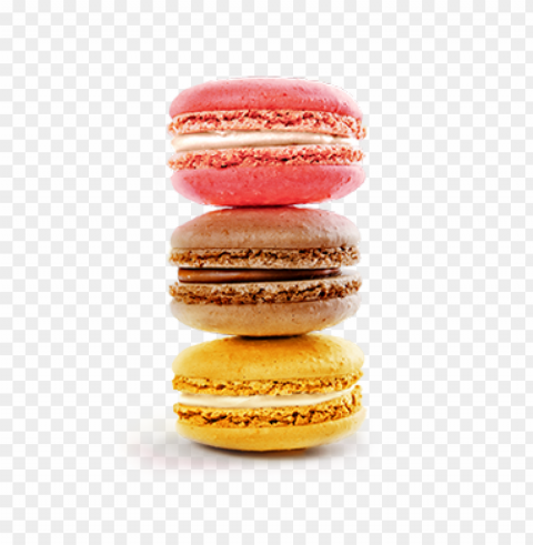macaron food transparent PNG images with alpha background