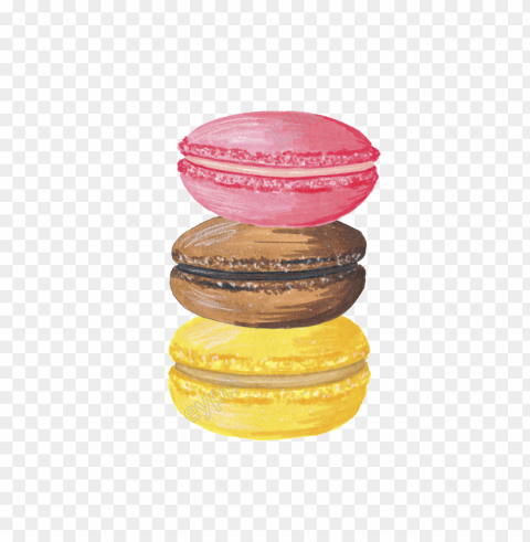 macaron food transparent PNG image with no background