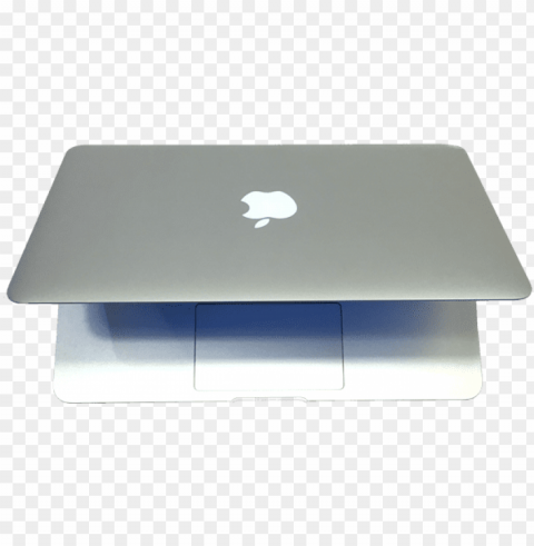 macbook air a1465 11 laptop from above - macbook from above Isolated Graphic Element in Transparent PNG