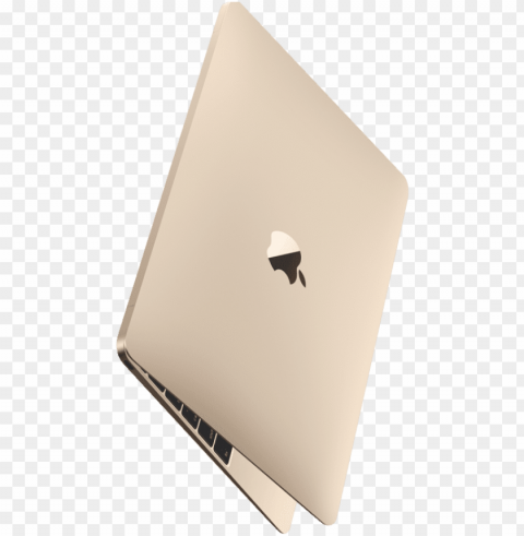macbook icon clipart images - apple 12 macbook early 2016 gold PNG Isolated Object with Clarity