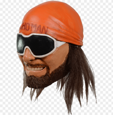 macho man randy savage mask PNG with Isolated Transparency