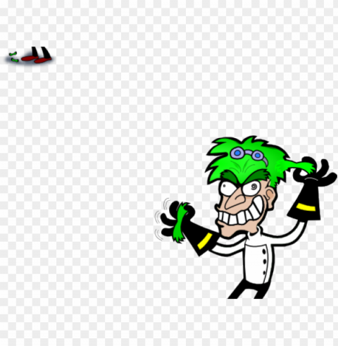 mad scientist clipart Transparent Background PNG Isolated Illustration