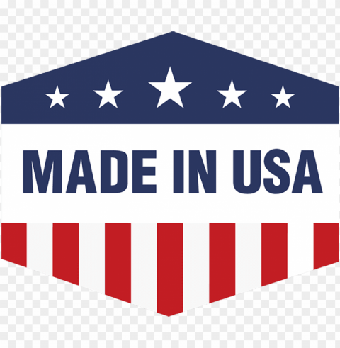 made in u - logo made in usa Isolated Item on Clear Transparent PNG