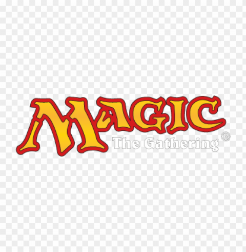 magic the gathering vector logo download free Transparent Background PNG Isolated Graphic