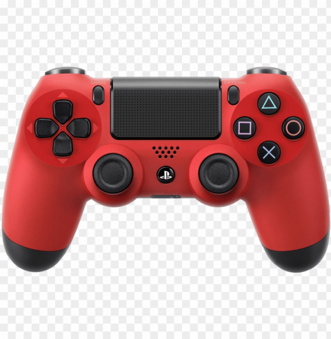 magma red rapid fire ps4 controller - sony dualshock 4 wireless controller for playstatio HighQuality PNG Isolated Illustration PNG transparent with Clear Background ID f9fb0bce