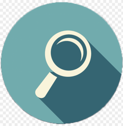 magnifying glass icon no background - magnifying glass icon with transparent background PNG Image with Isolated Graphic Element