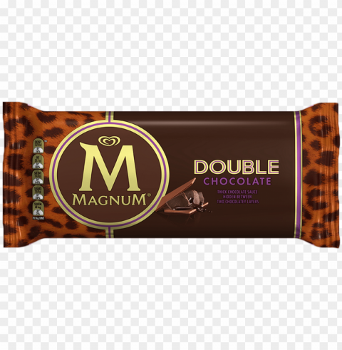 magnum double chocolate - magnum double caramel ego Isolated Character with Clear Background PNG