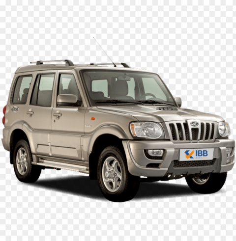 mahindra scorpio sle bsiv image - scorpio car price in trichy Clean Background Isolated PNG Design
