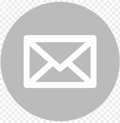 mail icon white on grey - background email logos PNG transparent images for websites PNG transparent with Clear Background ID ba43bed2