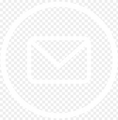 mail white icon PNG download free