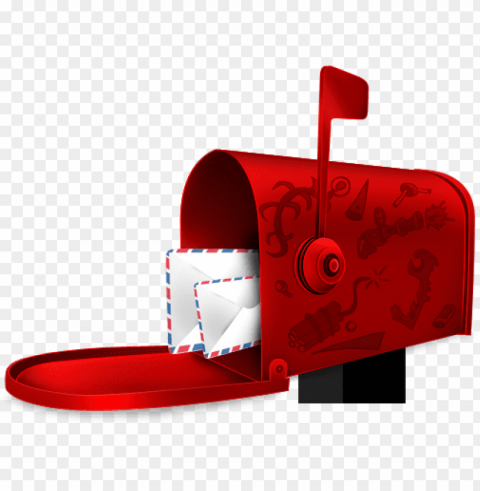 mailbox Transparent PNG Isolated Graphic Detail